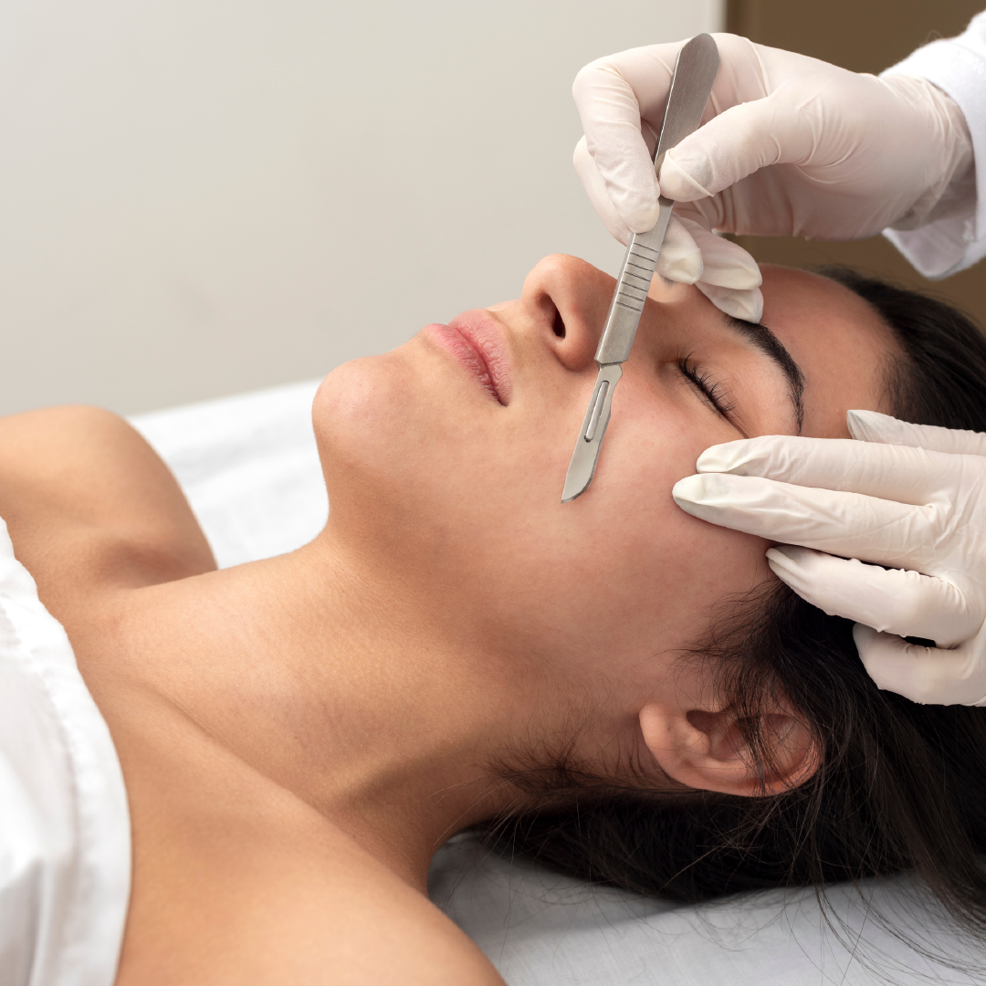 Dermaplane removes excess dead skin cells to smooth makeup application and create a lasting glow