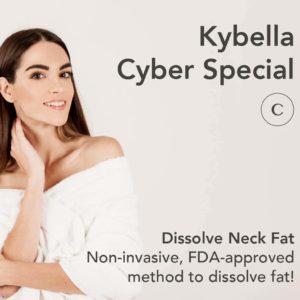Dissolve neck fat with Kybella