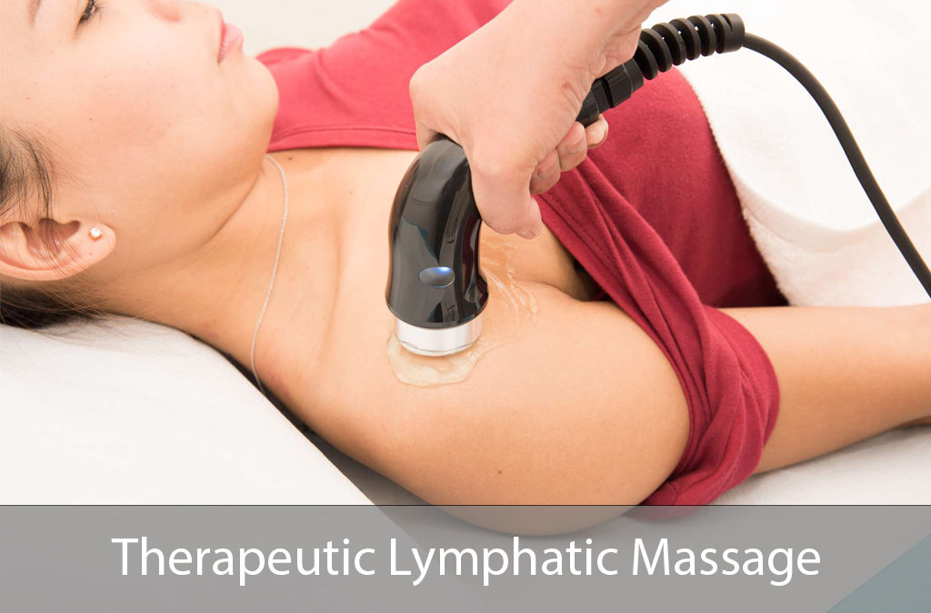Women laying down receiving a Lymphatic Massage.