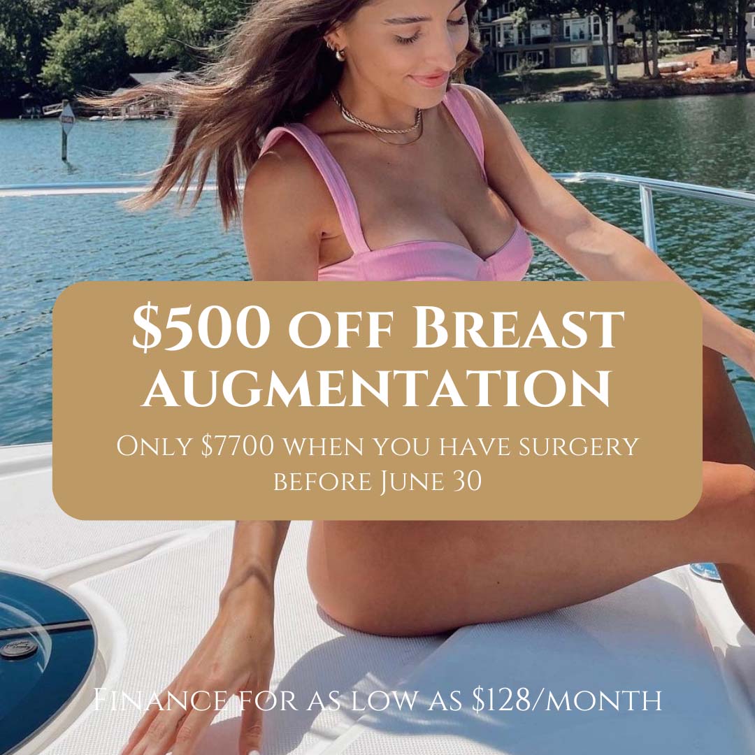 $500 off Breast Augmentation.