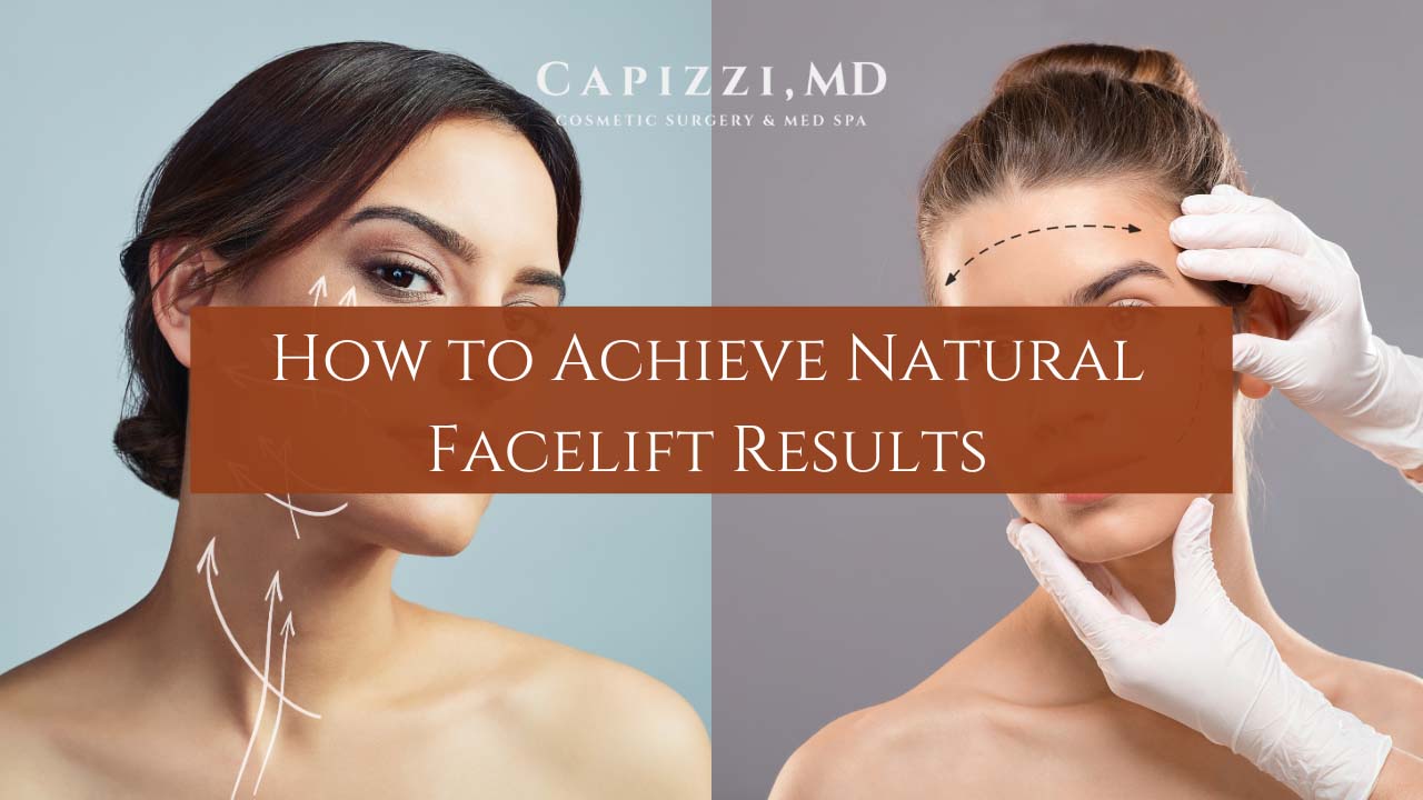 How to Achieve Natural Facelift Results with two women being accessed for a facelift.