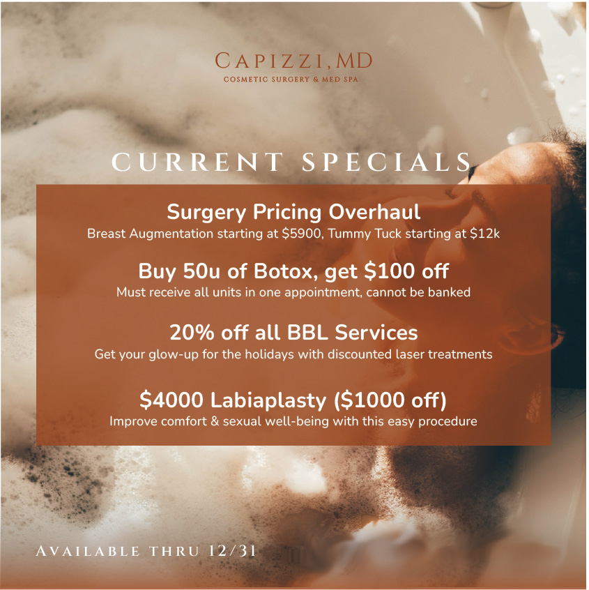 Breast Augmentation $7200 July Special